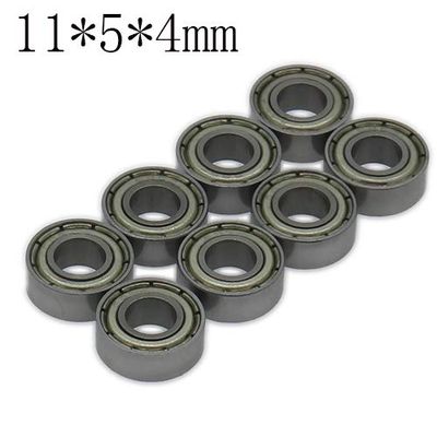 ShineBear 8PCS 10154mm 1154mm Bearing for Rc Hobby Model Car 1/10 Fs Racing Truck Buggy 53810 Hop-Up Parts Spareparts 582005 582002 - (Color: 11x5x4mm)