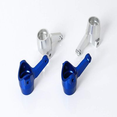 ShineBear CNC Front hubs for kyosho Inferno MP7.5 777 GT GT2 ST ST-RR NEO VE(Surface Color Darker) - (Color: Blue)