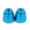 ShineBear 2PCS 2.2 Aluminum Rear Wheel Hex Hub Adapter 22mm for 1/10 Axial Yeti Rock Racer AX90026 Buggy Crawler Hop-Up Parts - (Color: Titanium) view 2