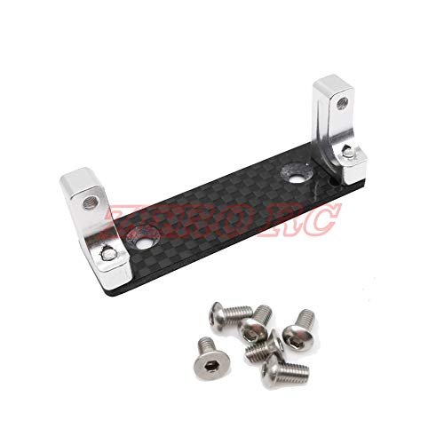 ShineBear Alloy Servo Mount with Carbon Fiber Skid Plate for AXIAL Wraith RR10 1/10 RC CAR