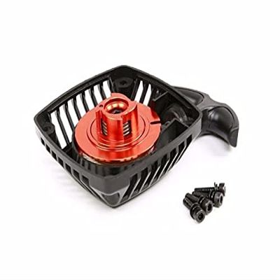 ShineBear Easy Pull Starter with CNC Turbine for HPI Baja 5B 5T 5SC Losi 5ive T FG rc car Parts - (Color: red)