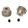 ShineBear 2Pcs 48DP 3.175mm 15T Motor Pinion Gear for RC Car Brushed Brushless Motor - (Color: 21T) view 1