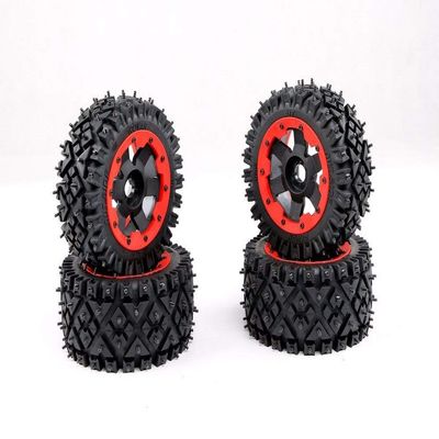 ShineBear All Terrain Nail tire Assembly for Snow and Wasteland for 1/5 hpi rovan km Baja 5b ss rc car Parts