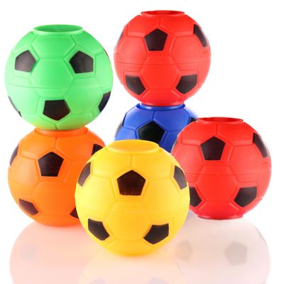 Entervending Fidget Spinners - 2 Inch Stress Balls - 36 Pc Soccer Party Favors