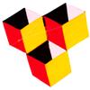 HENGDA KITE for Kids & Adults, 3D Magic Cube Box Kite Single Line Kite Flying for Children Kids Outdoor Toys Beach Park Playing view 1
