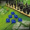 LITKO Cohesion Tokens Numbered 1-6 Compatible with Dux Bellorum, Blue (12) view 2