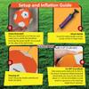 Kickerball - Curve and Swerve Soccer Ball/Football Toy - Kick Like The Pros, Great Gift for Boys and Girls - Perfect for Outdoor & Indoor Match or Game (Green) view 4