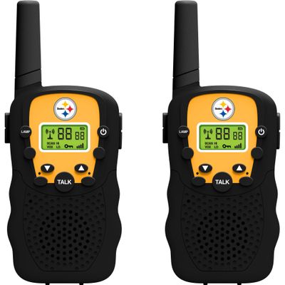 Officially Licensed NFL NFL-WT-Pit NFL Team Walkie Talkies (2Piece Set) Pittsburgh Steelers