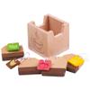 Bigjigs Toys Wooden Pretend Play Tea Bags - Children's Roleplay Food Kitchen Accessories view 1