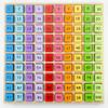 Bigjigs Toys, Wooden Number Counting Tray, Educational Maths Games, Montessori Toys view 1