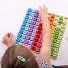 Bigjigs Toys, Wooden Number Counting Tray, Educational Maths Games, Montessori Toys view 4