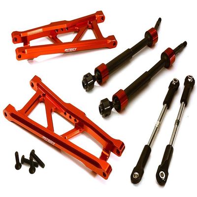 Integy Extended Rear Suspension Kit+Drive Shafts for 1/10 Stampede 2WD 1591 3641A 3655X