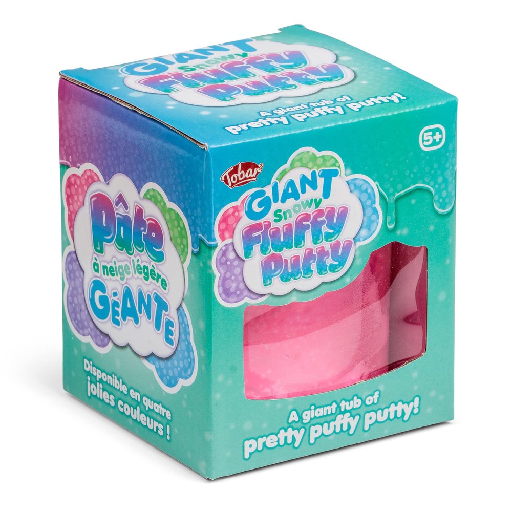 Tobar Giant Snowy Fluffy Putty, Mixed