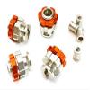 Billet Machined 17mm Wheel Adapters (4) for Traxxas 1/10 Stampede 4X4 view 1
