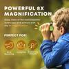 Binoculars for Kids  Perfect Toy for Little Boys and Girls  Extensive Set Incl. Magnifying Glass & Compass  Powerful Magnification 8X21  3 to 12 Year Old Kids for Toddler view 4