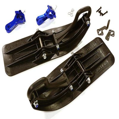 Front Sled Ski Attachment Set for Traxxas TRX-4 (for RWD Operation)