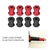 4Pcs RC Car Wheel Hub Adaptor, RC Wheel Hex Hub Metal Adaptor for Hsp Remote Control Crawler Upgrade Part(17mm) view 3