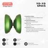 Duncan Toys Barracuda Yo-Yo, Unresponsive Pro Level Yo-Yo, Concave Bearing and Aluminum Body, Red view 4