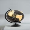 Abbott Collection 57-LATITUDE-10 Spinning Small Decorative Globe, Gold/Black, 11" H view 2