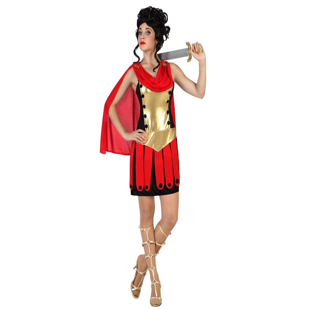 Atosa 57556 Costume Princess, Size M-L Roman, XL, Men, Women, Boys Girls, Mulitcolor