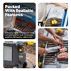 Step2 Sizzle & Smoke BBQ Grill Playset, Indoor/Outdoor Interactive Play with Sounds and Effects, Toddlers 3+ Years Old, 15 Piece Toy Accessories view 2