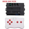 weelye RX30 24V Kids Powered Ride on car 2.4G Bluetooth Remote Control and Receiver Kit Controller Control Box Accessories for Children Electric Ride On Car Replacement Parts view 2