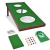 GoSports BattleChip PRO Golf Cornhole Game - Includes 4 ft x 2 ft Chipping Target, 16 Foam Balls, Hitting Mat, and Scorecard view 1