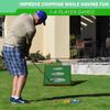 GoSports BattleChip PRO Golf Cornhole Game - Includes 4 ft x 2 ft Chipping Target, 16 Foam Balls, Hitting Mat, and Scorecard view 2