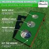 GoSports BattleChip PRO Golf Cornhole Game - Includes 4 ft x 2 ft Chipping Target, 16 Foam Balls, Hitting Mat, and Scorecard view 4