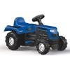 DOLU Ranchero Pedal Operated Ride On Tractor for Kids, Indoor Outdoor Toy Vehicle with Fun Horn and Sturdy Build for for Ages 3 Years and Older, Blue view 1