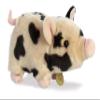 Aurora Adorable Miyoni Tots Pot-Bellied Piglet Spotted Stuffed Animal - Lifelike Detail - Cherished Companionship - Pink 11 Inches view 2