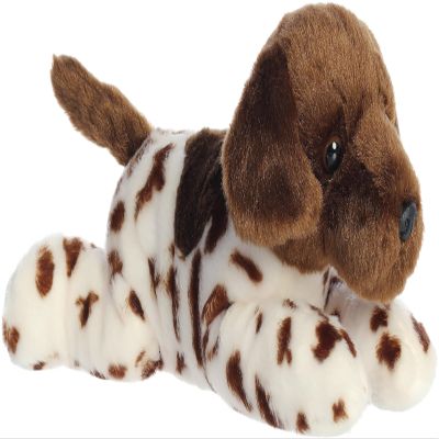 Aurora Adorable Flopsie Gio German Shorthair Stuffed Animal - Used to Create Imaginative Play Adventures - Perfect for Birthdays, Kids and Adults, All Ages - Brown 13 Inches