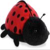 Aurora Adorable Mini Flopsie Ladybug-Ladybird Stuffed Animal - Mini Companions Ready for Playful Adventures - for Kids All Ages, Toddlers, Adults, and Families - Red 6 Inches view 1