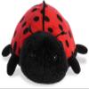 Aurora Adorable Mini Flopsie Ladybug-Ladybird Stuffed Animal - Mini Companions Ready for Playful Adventures - for Kids All Ages, Toddlers, Adults, and Families - Red 6 Inches view 2