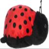 Aurora Adorable Mini Flopsie Ladybug-Ladybird Stuffed Animal - Mini Companions Ready for Playful Adventures - for Kids All Ages, Toddlers, Adults, and Families - Red 6 Inches view 3