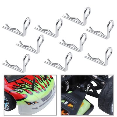 HobbyPark RC 1/16 1/18 Body Clips 90-Degree Angle Springy Pins for Traxxas Redcat Racing WLtoys A959 Car Truck Buggy Drift Touring (20-Pack)