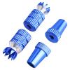 HobbyPark Aluminum RC Transmitter Stick Ends Controller Thumb Rocker M3 Thread for TX Futaba/FrSky/Spektrum DX6i DX7S DX8 DX9 / Taranis X9D /ETurnigy 9X / Hitec Aurora 9 (Blue) view 2