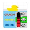 Infant Water Testing Gague Ensure Bath Water Temperature is OK for Your Baby 3.375" x 2.125" Pack of 3 view 1