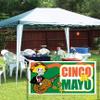VictoryStore Cinco De Mayo Decorations: Cinco De Mayo Banner - Waterproof Vinyl Banner (4 feet x 8 feet) view 2