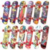 TIME4DEALS Fingerboard Mini Finger Skateboards 12PCS Professional Finger Boards Set Creative Fingertips Movement, Mini Skateboard Starter Kit Finger Sports Party Favors Novelty view 1