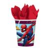 Spider-Man Webbed Wonder Cups - 9 oz. (6 Packs of 8) - Vibrant & Disposable Superhero Party Cups - Perfect for Themed Celebrations, Kids & Fans (48 Total Count) view 1