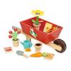 Tender Leaf Toys Garden Wheelbarrow Set  Deluxe Wooden Gardening Toy with Tools & Accessories  Supports Learning, Creativity & Outdoor Role Play  Age 3+ view 2