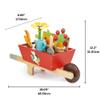 Tender Leaf Toys Garden Wheelbarrow Set  Deluxe Wooden Gardening Toy with Tools & Accessories  Supports Learning, Creativity & Outdoor Role Play  Age 3+ view 3