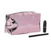 Fun Express - Rose Gold Metallic Makeup Bag for Wedding - Apparel Accessories - Totes - Misc Totes - Wedding - 1 Piece view 1
