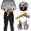 Teanfa Foam Play Toy Gun-Realistic 1:1 Scale Colt 1911 Rubber Bullet Pistol with ACU Digital Camouflage Tactical Holster, Yellow view 3
