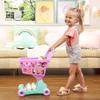 Battat  Play Circle  Shopping Cart & Grocery Set for Kids  Toy Food  Play Kitchen  Pretend Play  3+ Years view 2