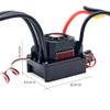 Xiangtat Hobby Waterproof 120A 2-3S Lipo Speed Controller Brushless ESC for 1/10 1/12 RC Car view 3