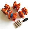 Aluminum Splined 17mm Wheel Hubs Hex Adaptar -4pcs Orange for Traxxas 1/10 E REVO 2.0 VXL 8654 7758 view 1