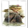 Better Display Cases Clear Acrylic Figure Display Case for Figurine Miniature Doll Bobblehead , Doll Stands Display Box for Figures,DIM:6" L x 6" W x 24" H. (A086-CB) view 1