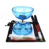 HenMerry Diabolo Chinese Yoyo Set,Triple Bearing Diabolo Chinese Yo-yos Juggling Toys Colorful LED Diabolo with Diablo Sticks, Diabolo String&Net Bag, Easier Start/Faster/Stable&Lasts Longer (Clear) view 1